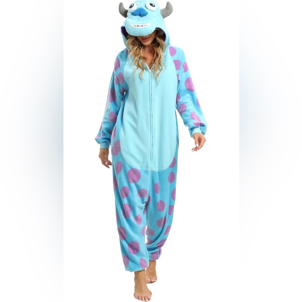Amazon Blue and Purple Hooded Onesie